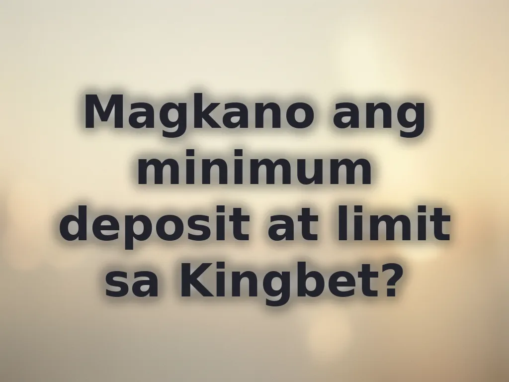 Betting Limits