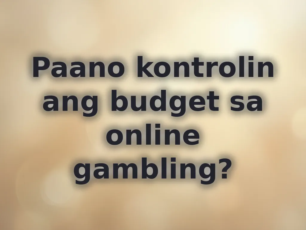 Safe Gambling